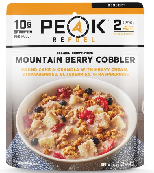 Peak Refuel Mountain Berry Cobbler