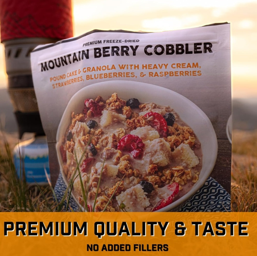 Peak Refuel Mountain Berry Cobbler